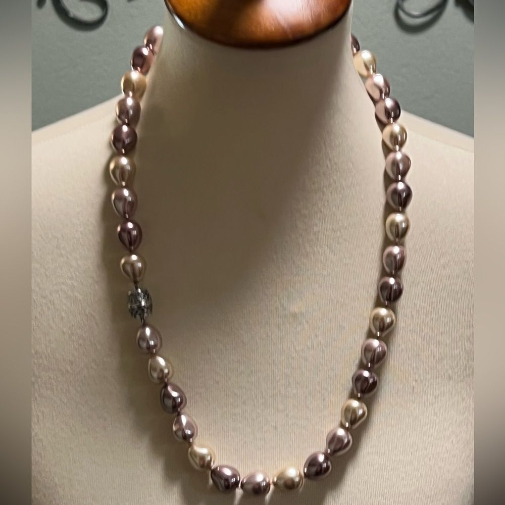 Premier Designs Shades of Pink Pearl Necklace  or Bracelet & Necklace #PDNK1
